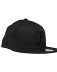 New Era Philadelphia Phillies 59Fifty Fitted - All Black / Grey UV
