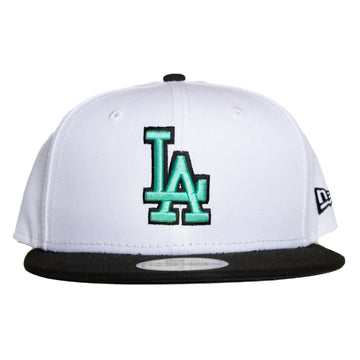 New Era Los Angeles Dodgers 59Fifty 2Tone Fitted - White/Black/Mint