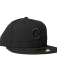 New Era Chicago Cubs 59Fifty Fitted - All Black