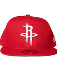 New Era Houston Rockets 59Fifty Fitted - Red