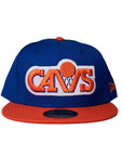 New Era Cleveland Cavaliers Retro 2Tone 59Fifty Fitted - Blue/Orange