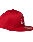 New Era California Angels 59Fifty Mesh Fitted - Red