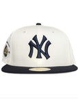 New Era New York Yankees 59Fifty Fitted - Chrome White Traditional Tuesday