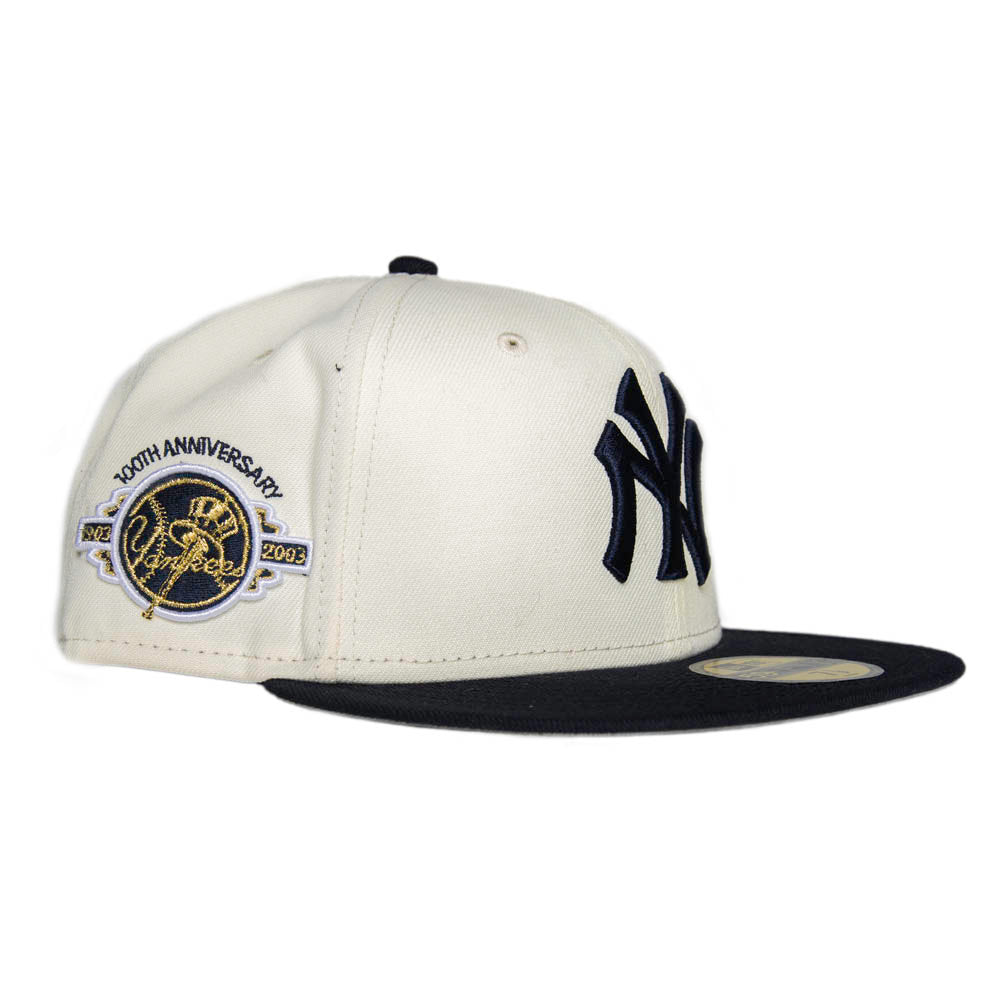 New Era New York Yankees 59Fifty Fitted - Chrome White Traditional Tuesday