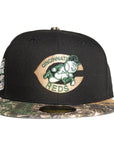 New Era Cincinnati Reds 59Fifty Fitted - Black Real Tree