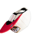 Mitchell & Ness New Orleans Pelicans Snapback - Cream / Red