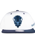 Mitchell & Ness Howard Bison Snapback - White/Navy