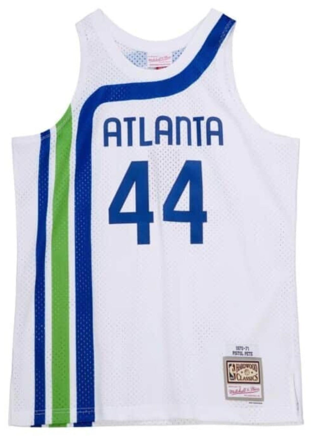Mitchell & Ness Hardwood Classic Jersey: Atlanta Hawks (Pistol Pete Maravich)