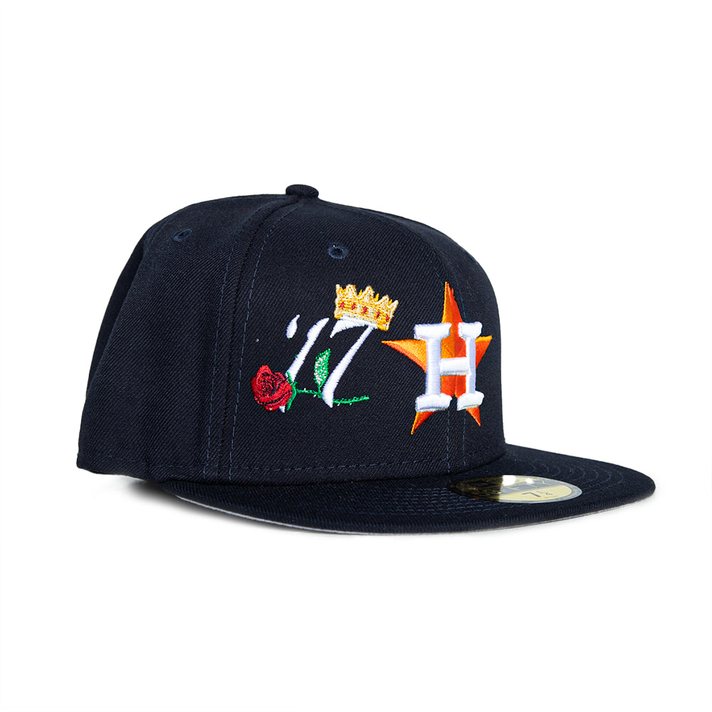 New Era Houston Astros "Crown Champs" 59Fifty Fitted - Navy