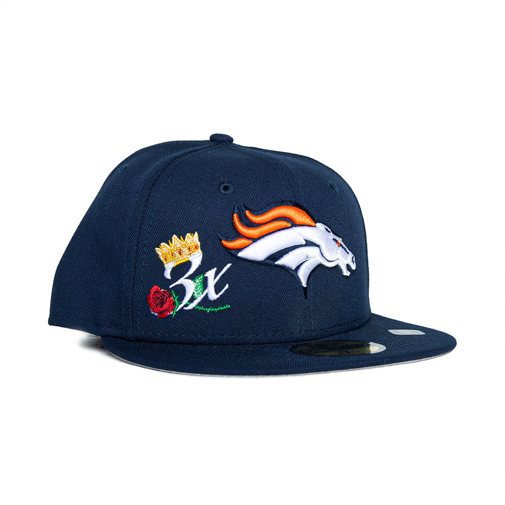 New Era Denver Broncos "Crown Champs" 59Fifty Fitted - Navy