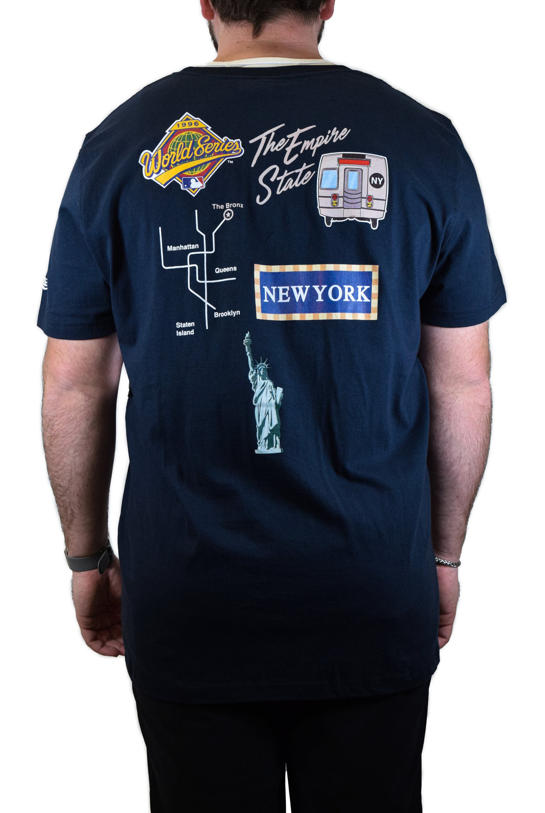 New Era New York Yankees Classic Logo Shirt - Navy