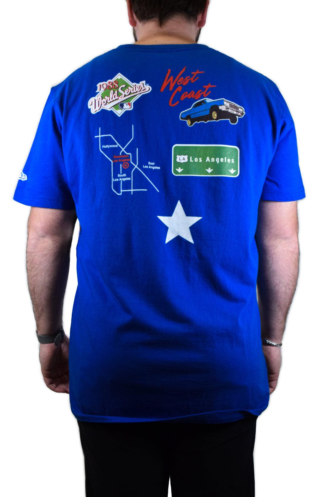 New Era Los Angeles Dodgers Classic Logo Shirt - Blue