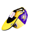 Mitchell & Ness Los Angeles Lakers Snapback - Yellow/Black/Purple Two Panel