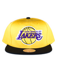 Mitchell & Ness 2Tone Basic Los Angeles Lakers Snapback - Yellow/Black