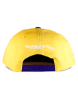 Mitchell & Ness Team Insider Los Angeles Lakers 2Tone Snapback - Yellow/Purple