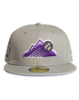 New Era Colorado Rockies 59Fifty Fitted - Traditional Tuesday Grey