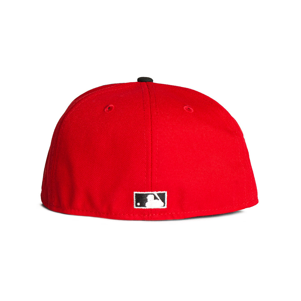 Casquette New Era 59FIFTY on field MLB Atlanta Braves Bleu et Rouge