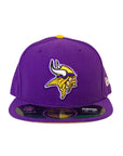 New Era Minnesota Vikings 59Fifty Fitted - Purple/Yellow UV