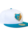 New Era Memphis Grizzlies 2Tone 59Fifty Fitted - White/Teal