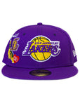 New Era Los Angeles Lakers "State Patch" 59Fifty Fitted - Purple