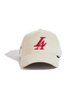 Reference Paradise LA Corduroy Snapback - Cream & Red