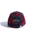 Reference LA Paradise Snapback - Red/Blue (Plaid Chainstitch)