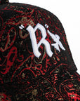 Reference Luxe Snapback - Red/Gold Multi