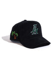 Reference Paradise LA Corduroy Snapback - Black & Green