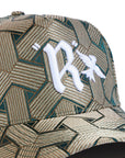 Reference Luxe Snapback - Green Geometric