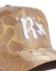 Reference Luxe Snapback - Gold Geometric