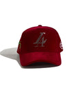 Reference LA Paradise Snapback - Burgundy Velour