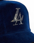 Reference LA Paradise Snapback - Navy Velour