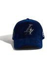 Reference LA Paradise Snapback - Navy Velour