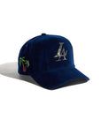 Reference LA Paradise Snapback - Navy Velour