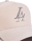 Reference LA Paradise Snapback - Cream Velour