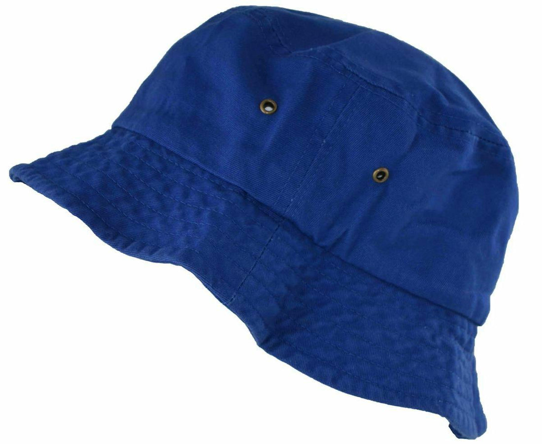 Plain Bucket Hat - Royal Blue