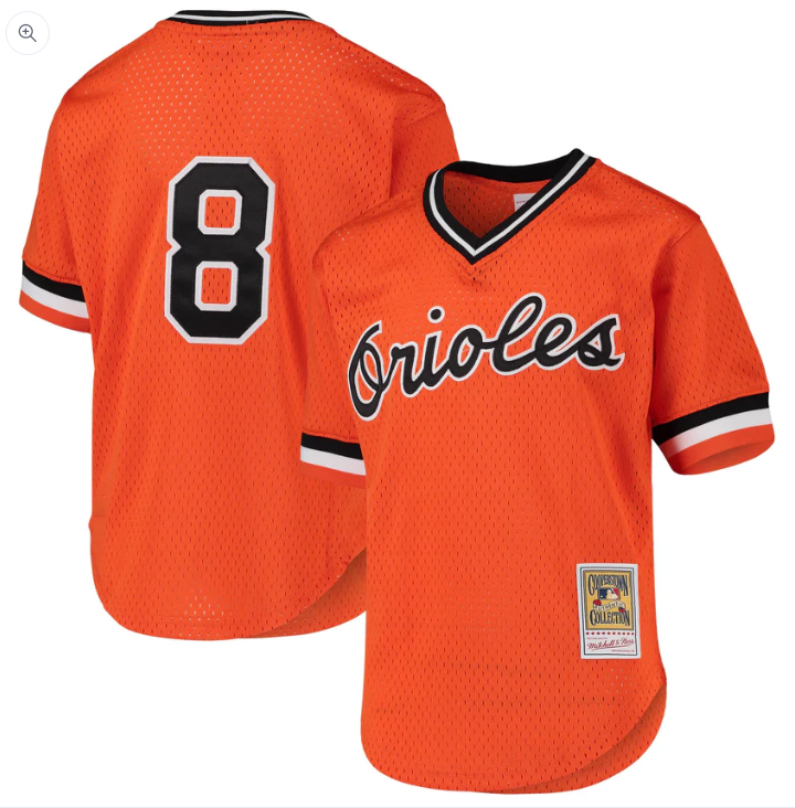 Mitchell & Ness: Cooperstown Jersey Baltimore Orioles Jersey (Carl Ripken Jr.)