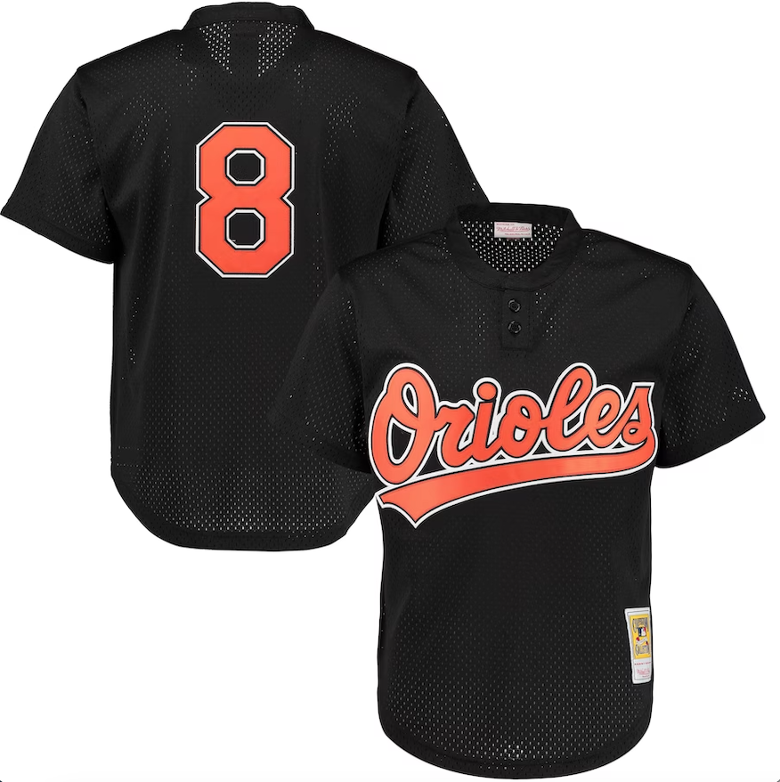 Mitchell & Ness: Cooperstown Jersey Baltimore Orioles Jersey (Carl Ripken Jr.)