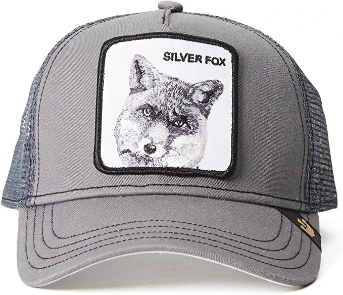 Goorin Bros The Silver Fox Trucker Snapback - Grey