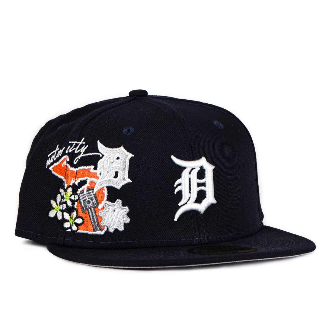 New Era Detroit Tigers "State Patch" 59Fifty Fitted - Navy