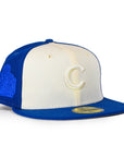 New Era Chicago Cubs "Tonal 2Tone" 59Fifty Fitted - Cream/Blue