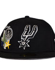New Era San Antonio Spurs "State Patch" 59Fifty Fitted - Black