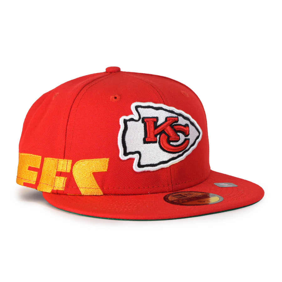 New Era Kansas City Chiefs "Side Split" 59Fifty Fitted - Red