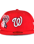 New Era Washington Nationals "State Patch" 59Fifty Fitted - Red