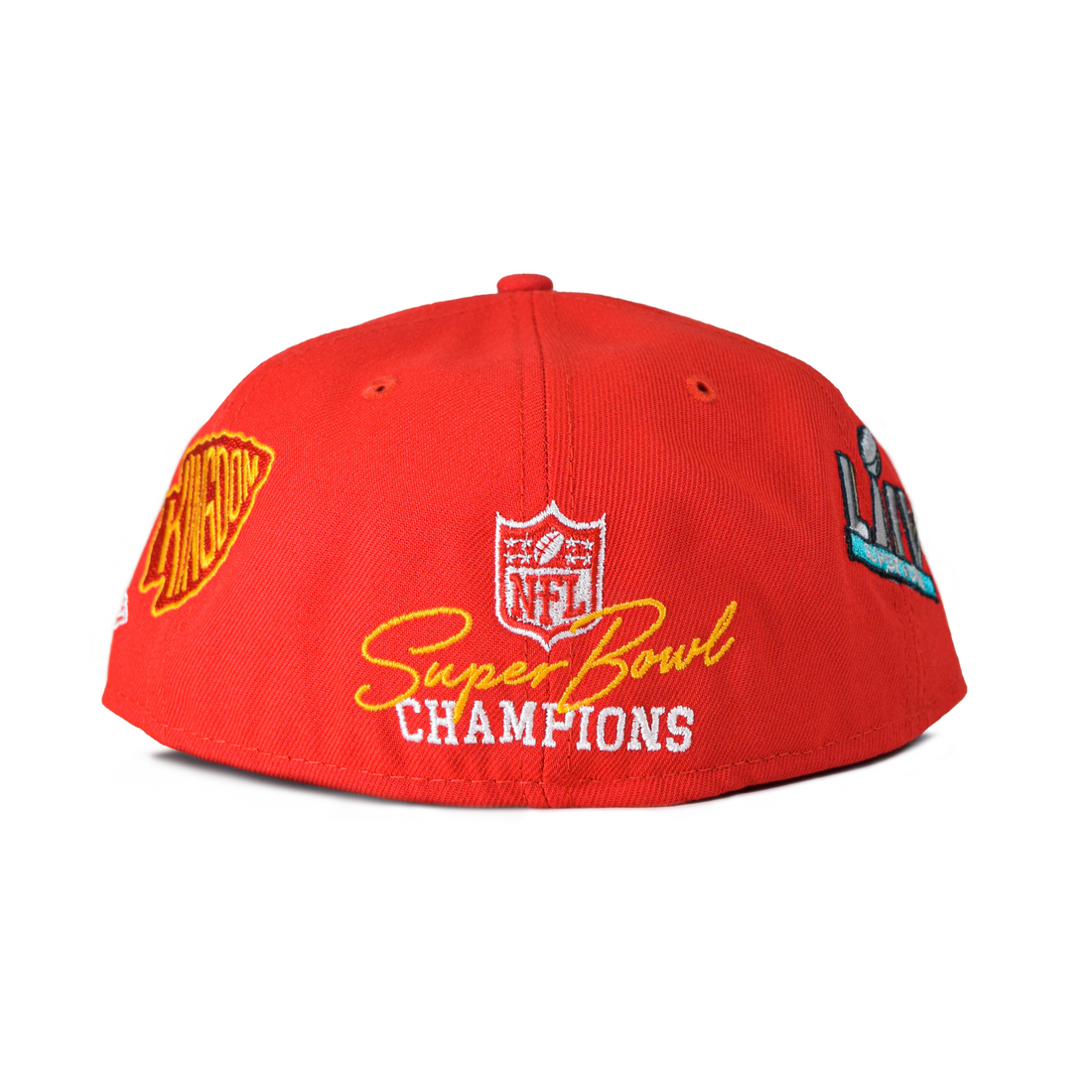 New Era Kansas City Chief Rings Patch 59Fifty Fitted - Red