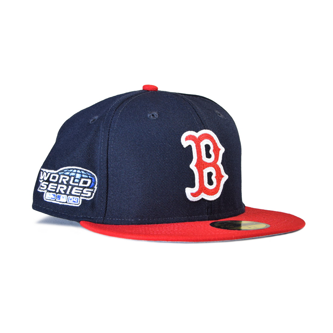 New Era Boston Red Sox 5950 Letterman - Navy/Red