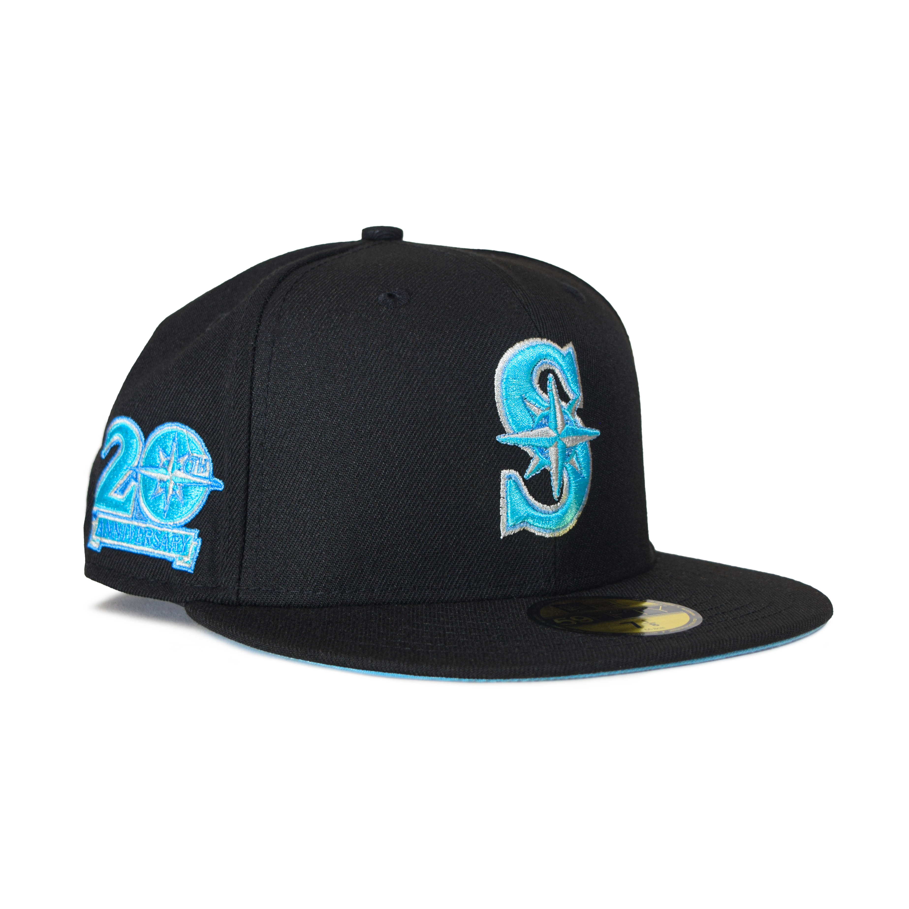 New Era Seattle Mariners 59Fifty Fitted - Fatality (Black/Blue) – Capanova