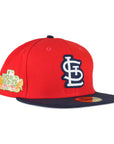 New Era St. Louis Cardinals  5950 Letterman - Red/ Navy