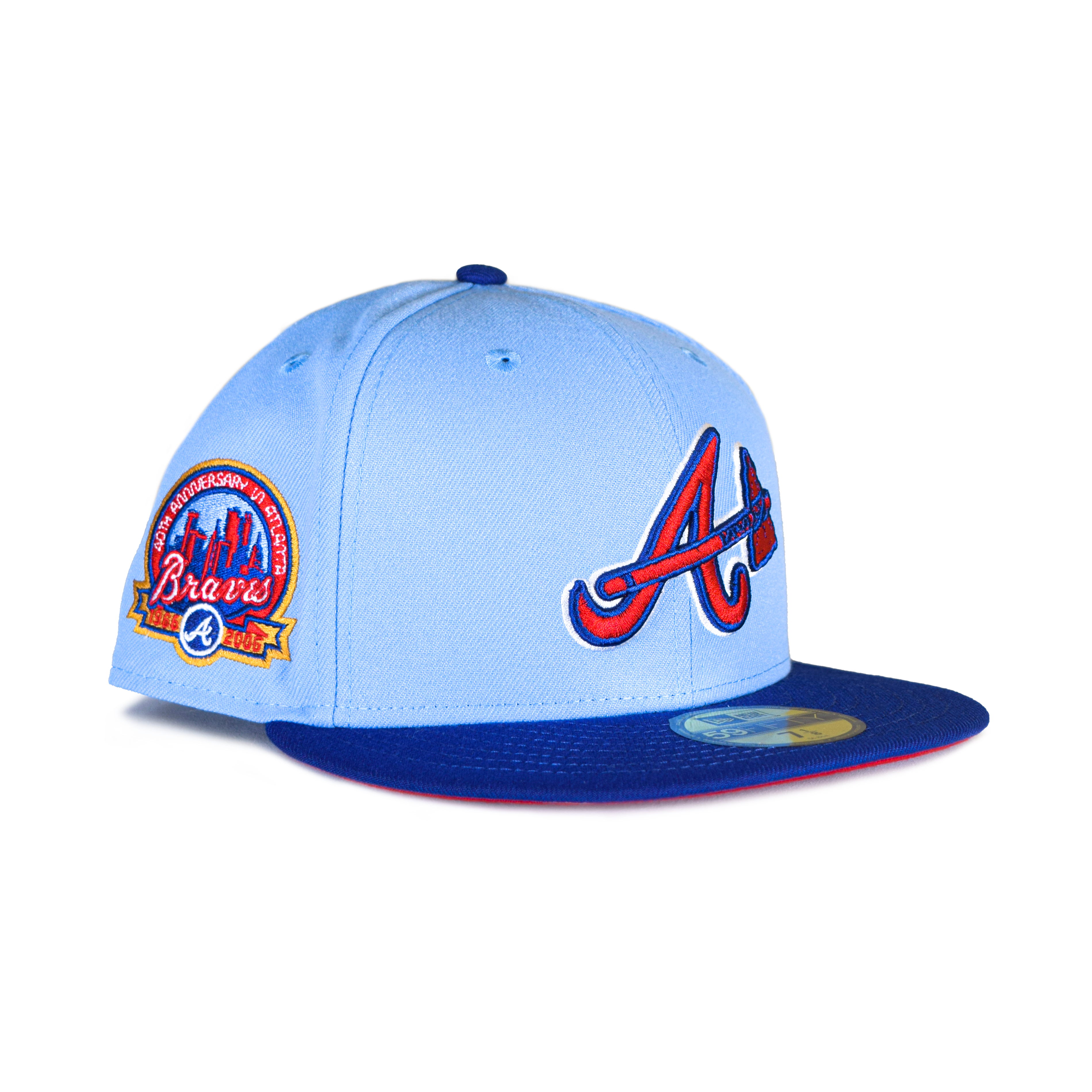 New Era Houston Colts 40th Anniversary Ocean Gold Two Tone Edition 59Fifty  Fitted Hat, DROPS