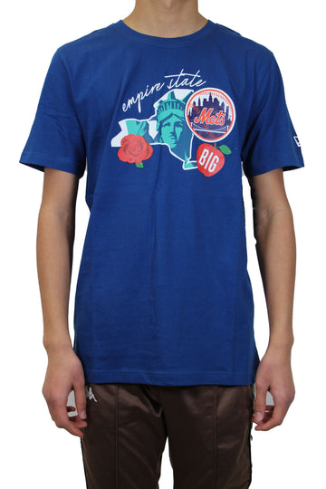 New Era New York Mets "State Patch" Shirt - Blue